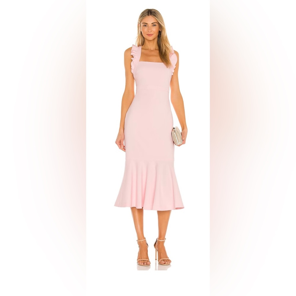 Revolve dress Likely brand Hara dress in pink shadow, size 12 new with tags